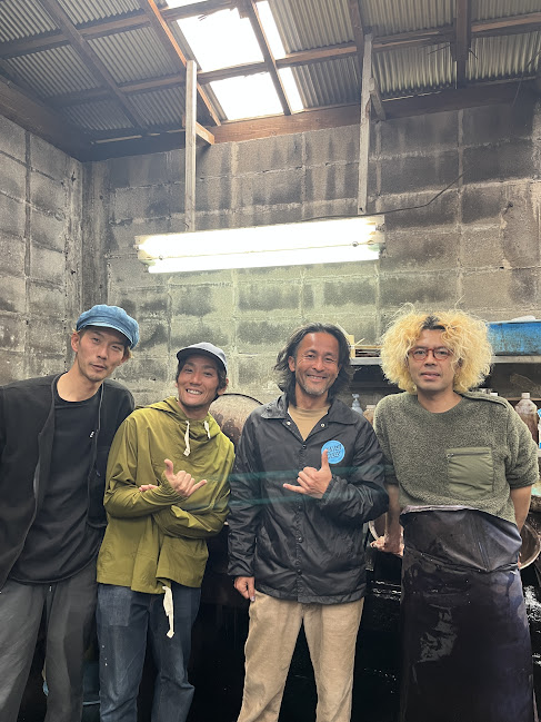 泥染研修！