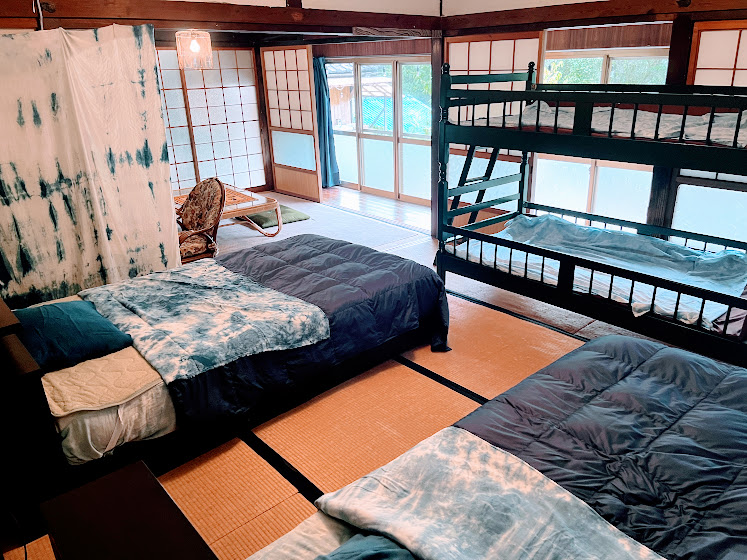 春は宿泊・染色体験にお越しください！